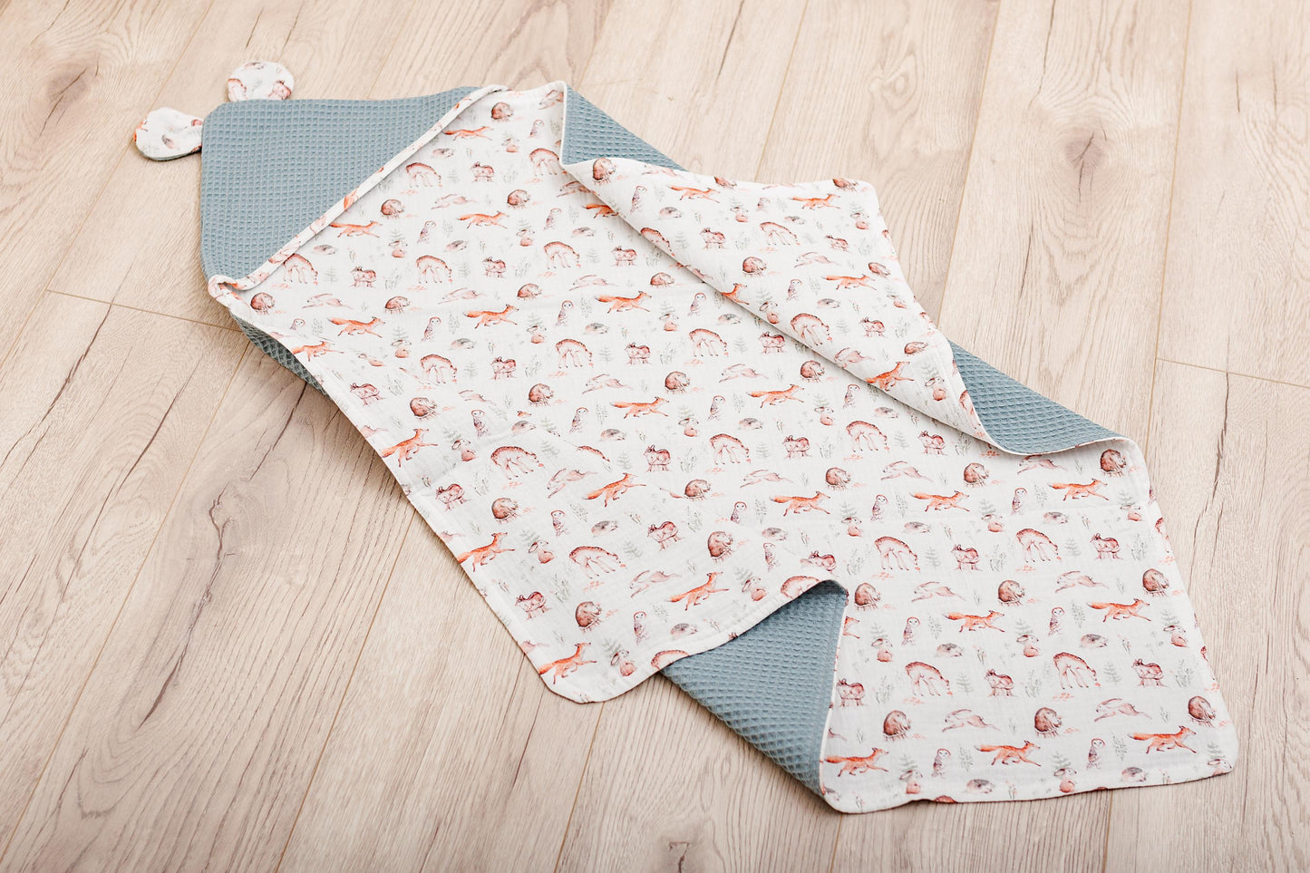 Hooded bath towel for babies, Waffle towel kids, Organic cotton Baby bath towel, New baby gift,Kapuzenhandtuch, Baby Badetuch