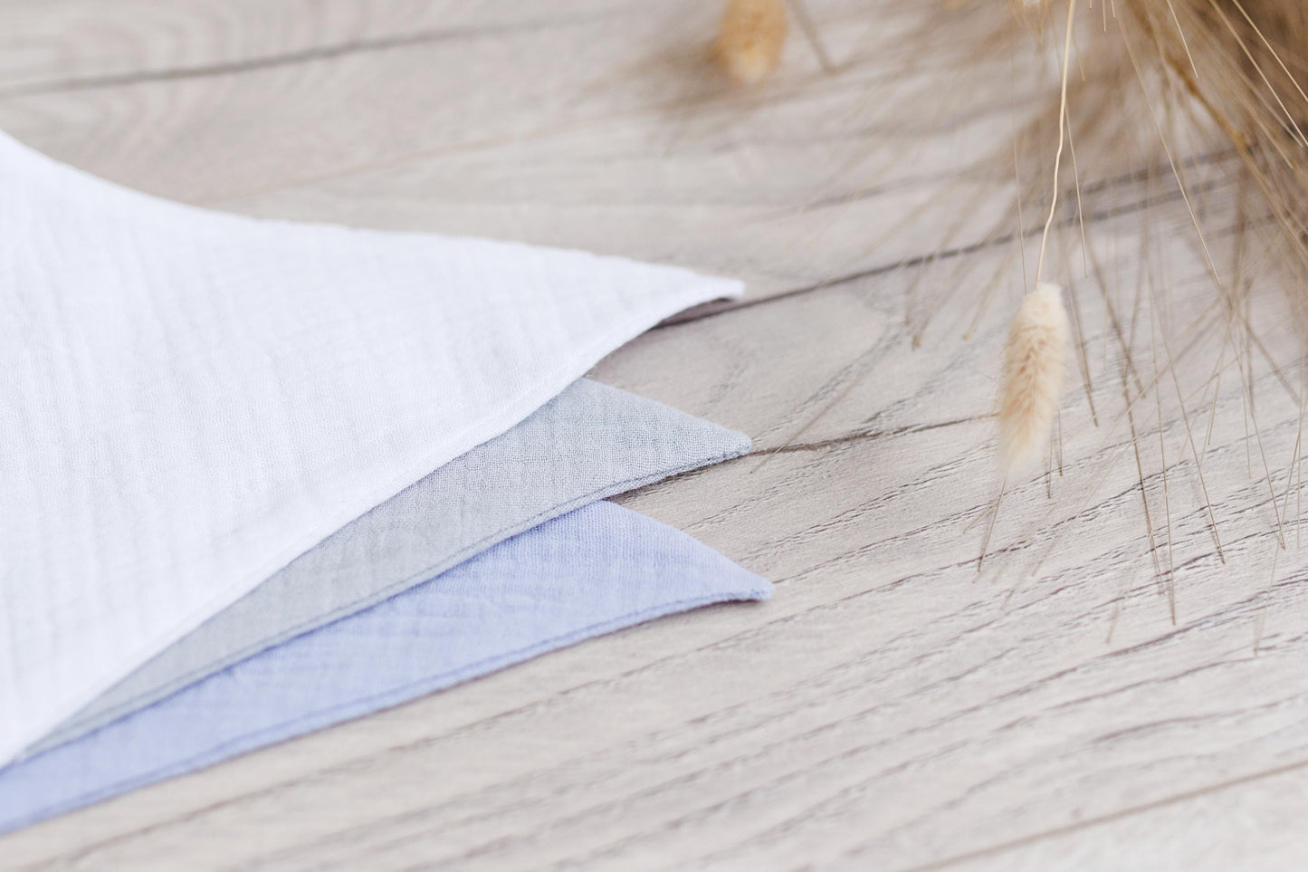 Blue bunting banner, Cotton flags for nursery, Handmade Wall Hanging.