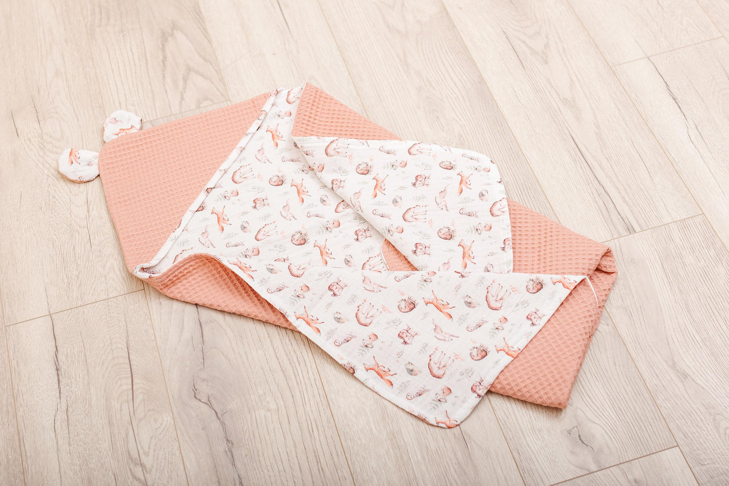Hooded bath towel for babies, Waffle towel kids, Organic cotton Baby bath towel, New baby gift,Kapuzenhandtuch, Baby Badetuch