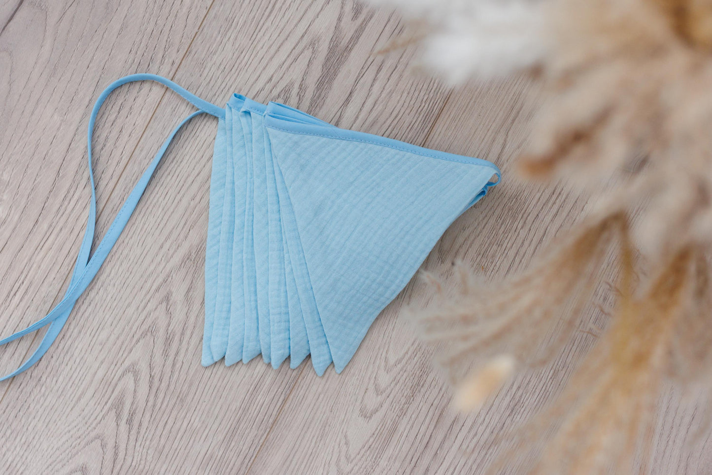 Home decor Bunting garland Beige bunting banner Cotton flags for nursery  Wall decor Pink bunting banner for nursery Baby shower decor