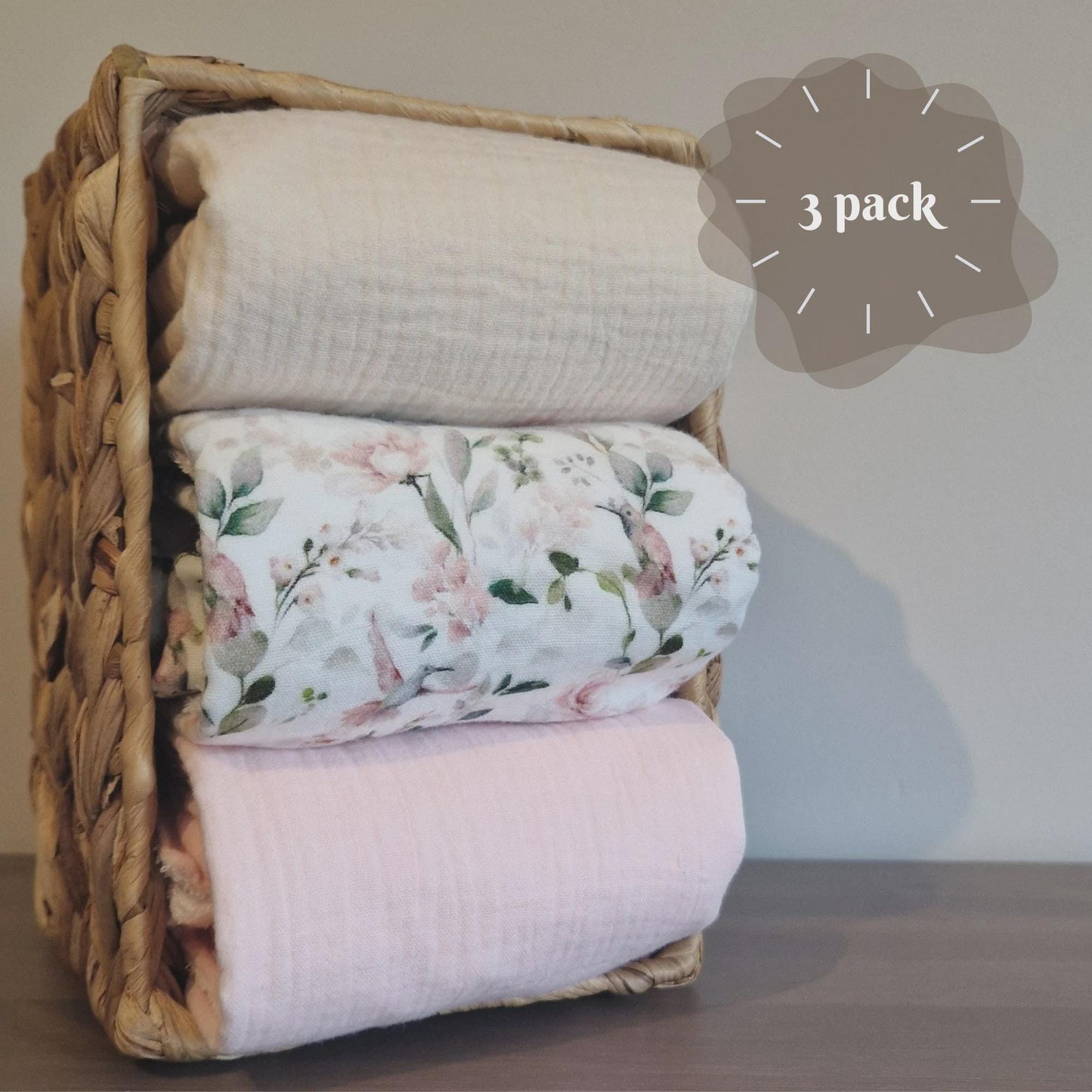 Set of 3 Waterproof change pad  for babys, Diaper changing pads