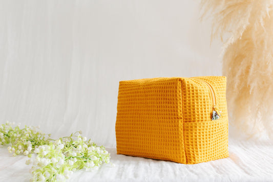 Cosmetics bag Makeup Gift for girls Cosmetic pouch Set of 3  Personalized makeup bags