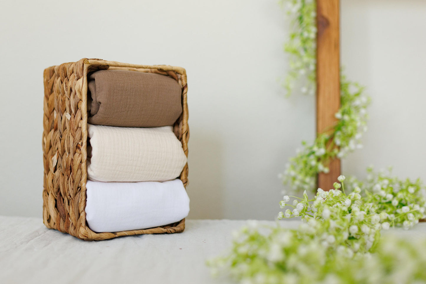 Waterproof changing pad Set of 3 Muslin diaper changing pads  Waterproof travel changing mat Portable changing pad  Baby changing mat 50x70