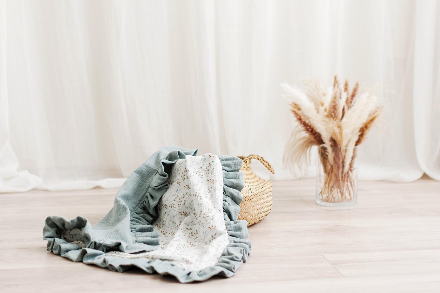 Muslin baby blanket Gift for a baby