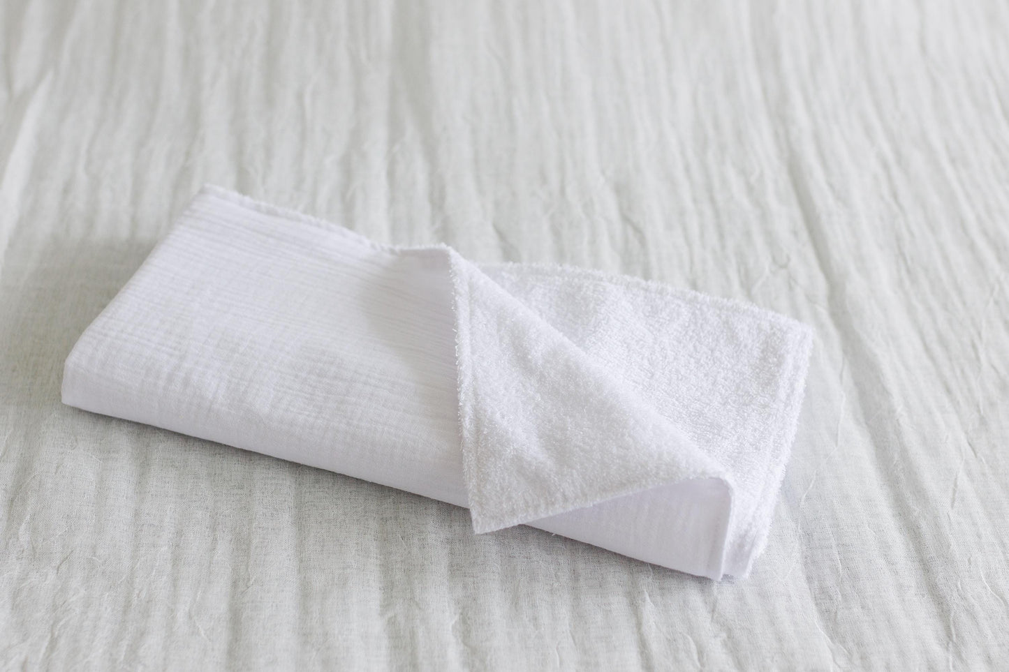 Set of 3 Waterproof change pad Double Gauze Muslin  travel changing mat, Diaper changing mat, portable changing mat