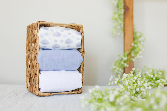 Waterproof changing pad Set of 3 Muslin diaper changing pads  Waterproof travel changing mat Portable changing pad  Baby changing mat 50x70