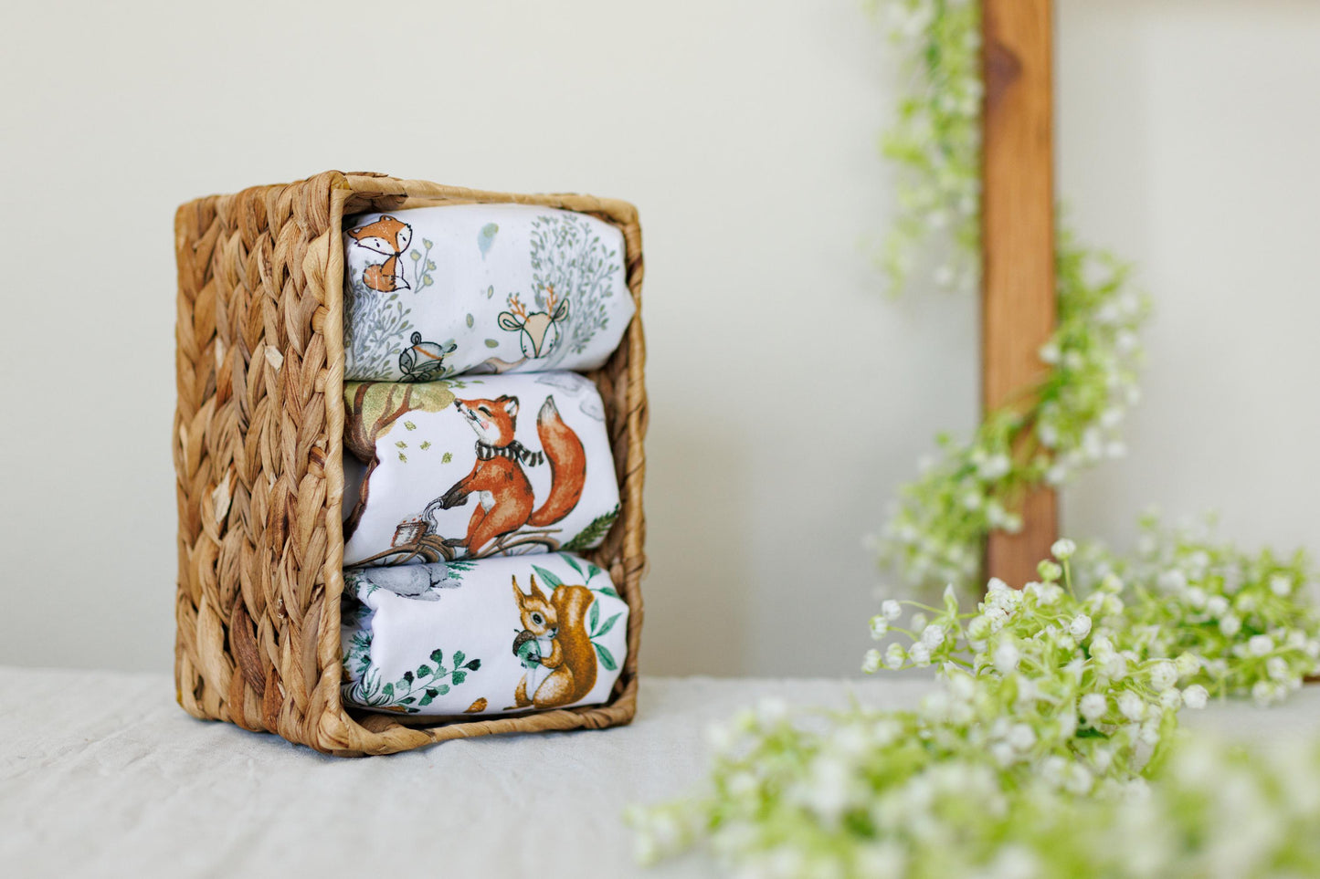 Set of 3 Waterproof change pad Double Gauze Muslin  travel changing mat, Diaper changing mat, portable changing mat