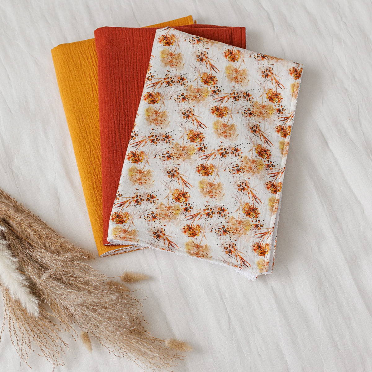 Waterproof changing mat "Autumn Meadow" – 1 pc or 3-Pack